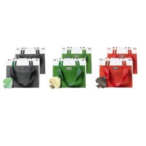 Kate Spade New York x Target Set of 6 Mini Favor Gift Bags Black Green Red